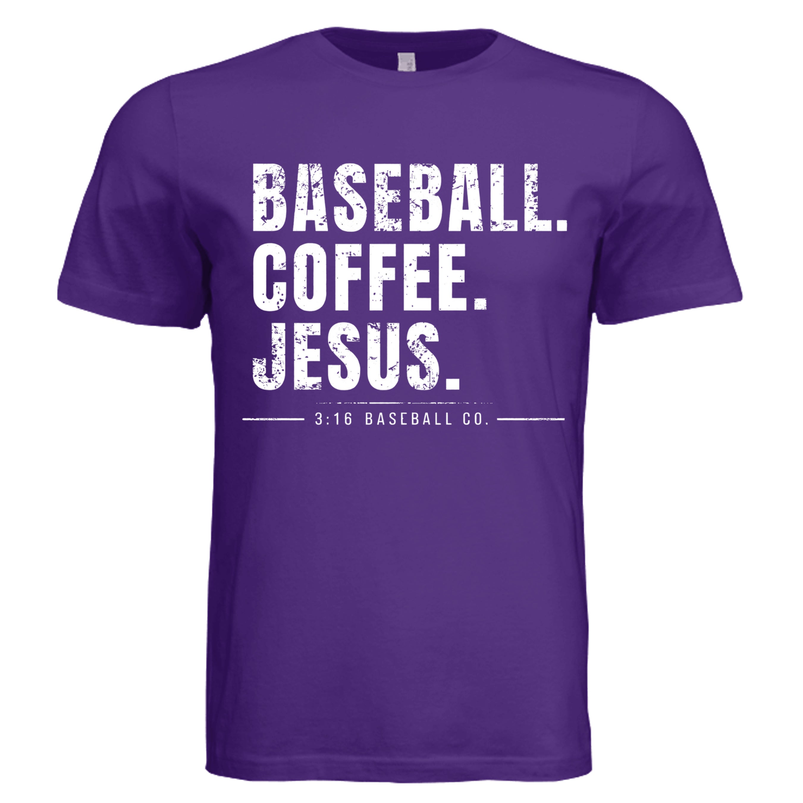 Solid Team Purple Triblend - 3413C - FRONT
