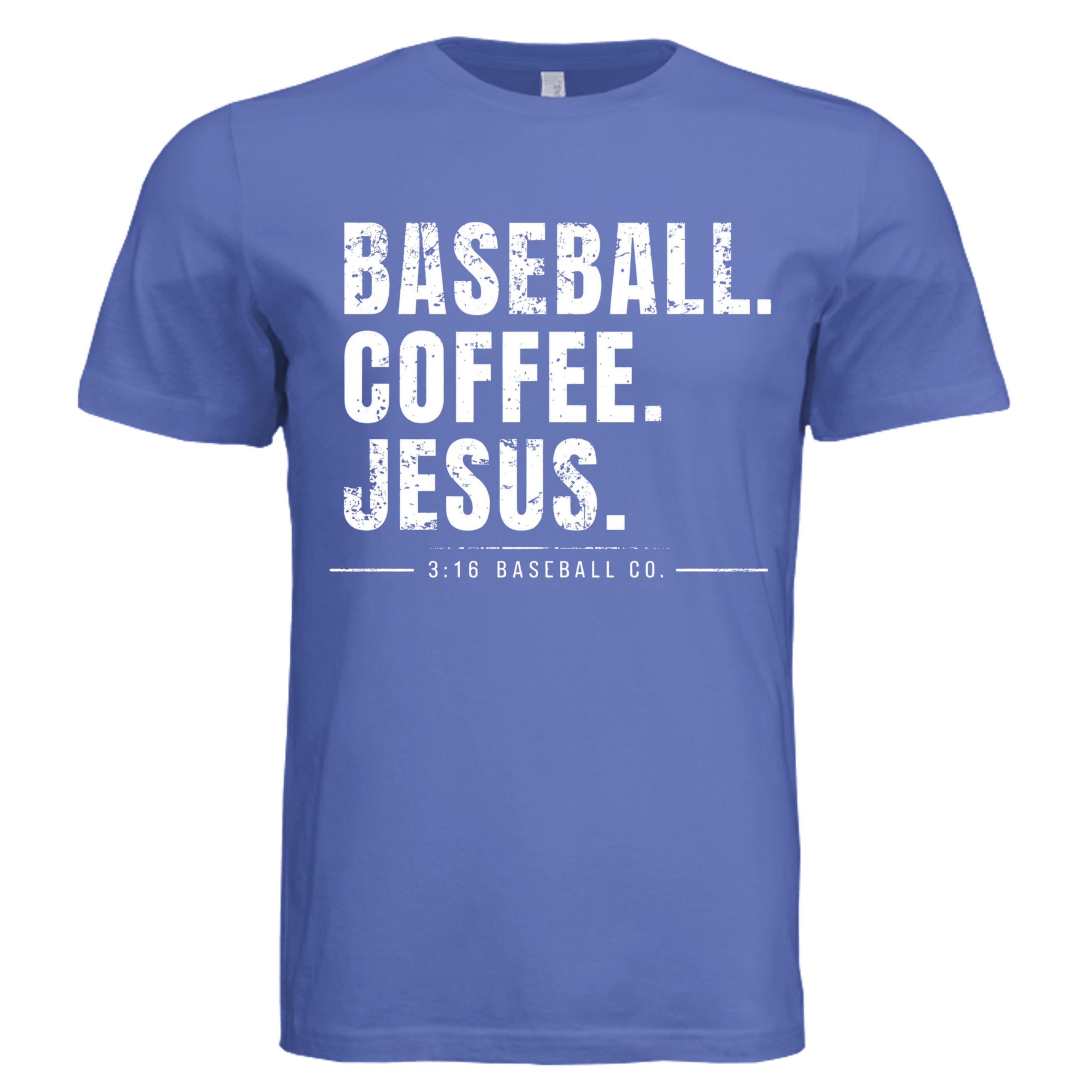Solid True Royal Triblend - 3413C - FRONT