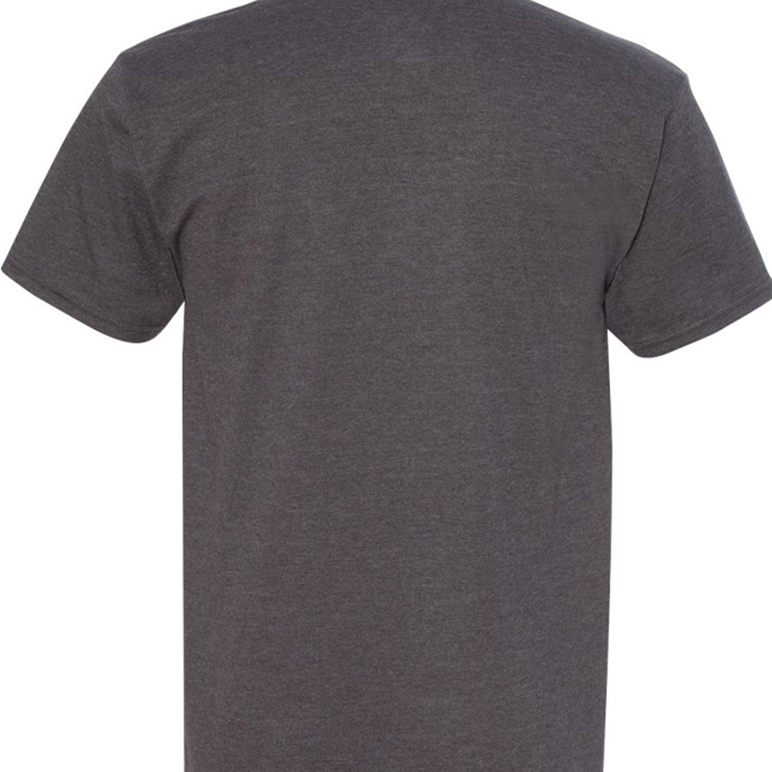 CHARCOAL HEATHER - 518T - BACK